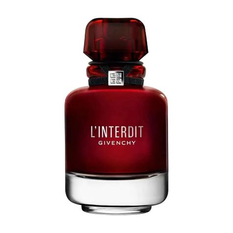 givenchy l'interdit rouge ultime 35 ml|l interdit Givenchy price.